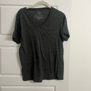 NWOT b/2 triblend cotton blend washed gray shirt size medium